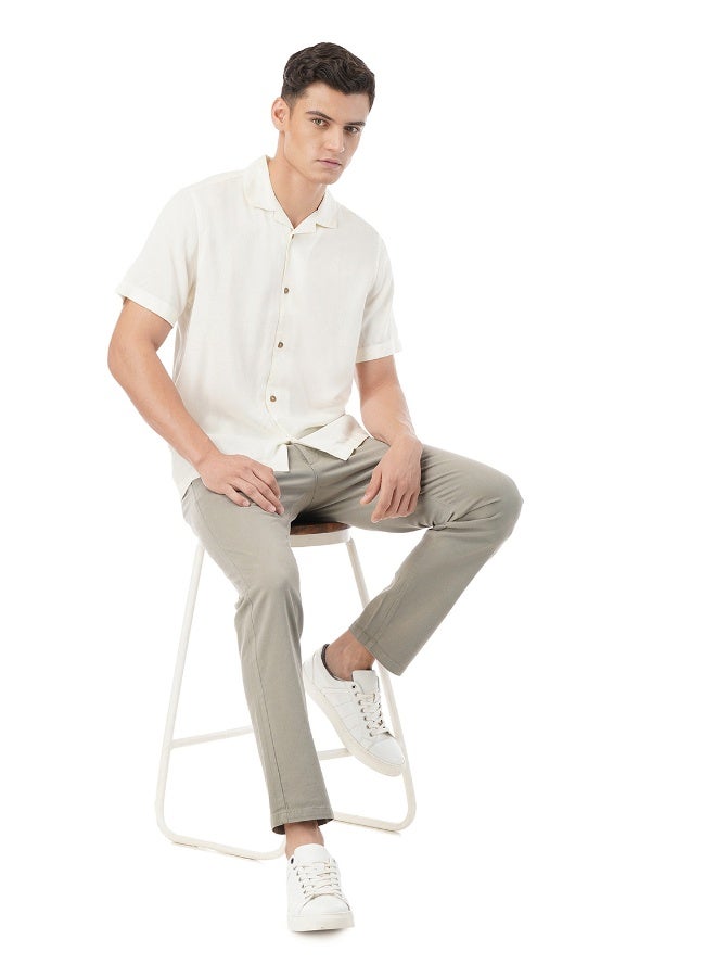 fyltr Men's Solid Rayon Casual Shirt with Resort Collar & Half Sleeves | Shirts for Men - Image 2